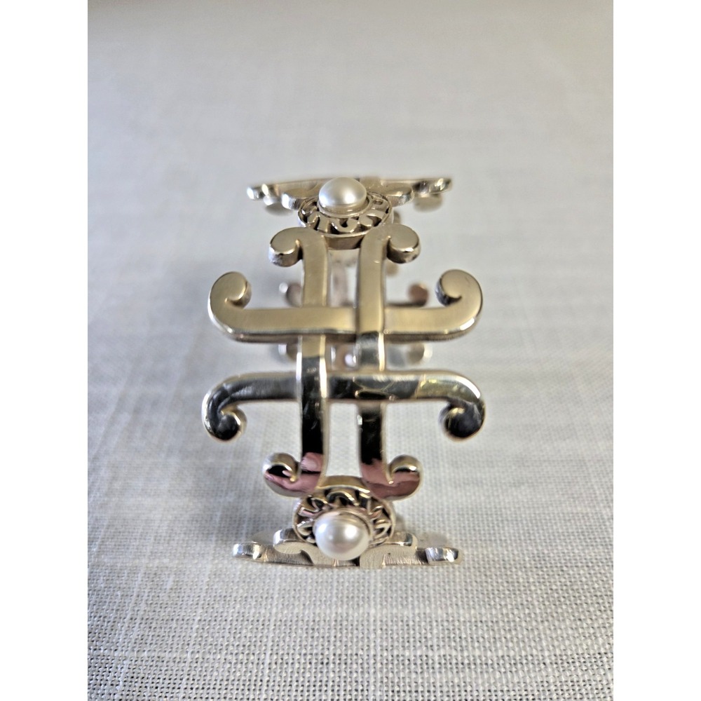 Brighton Silver Cross Motif Bracelet and Earring Set - Picture 8 of 11